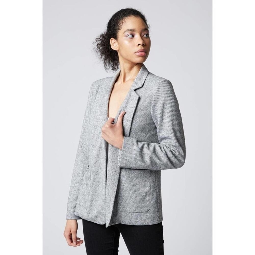 Blank NYC Hipster Chic Gray Blazer.